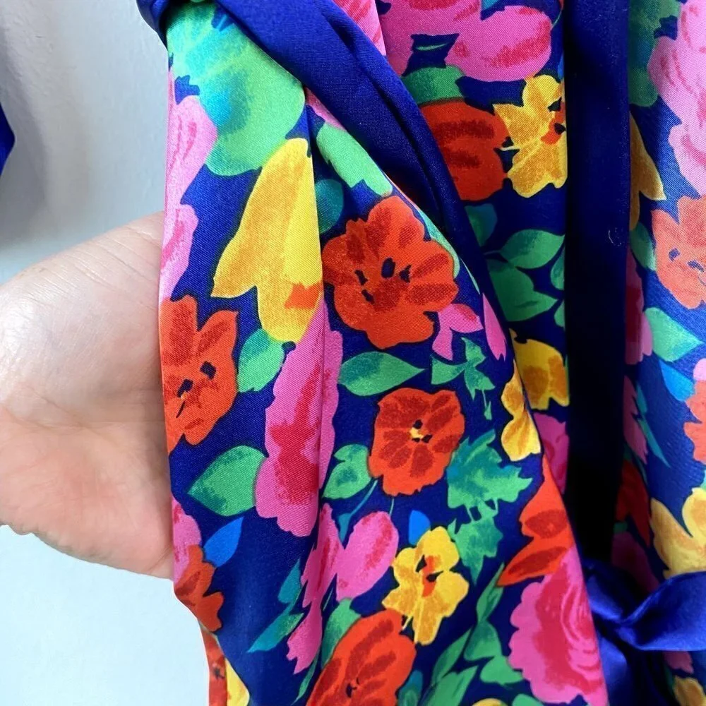 Victoria's Secret Gold Label Vintage Floral Robe OS
